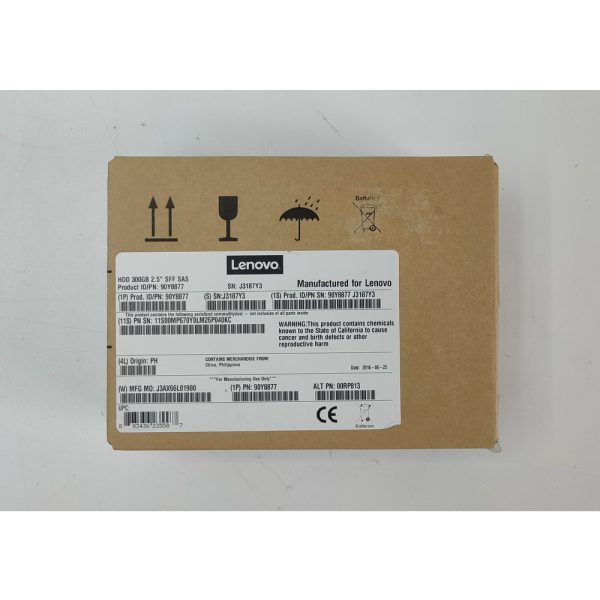 Жесткий диск 90Y8877, IBM, Lenovo, 300 Гб, SAS, 2.5