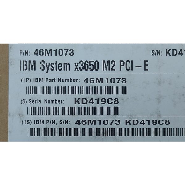 PCI Riser 46M1073, IBM System x3650 M2
