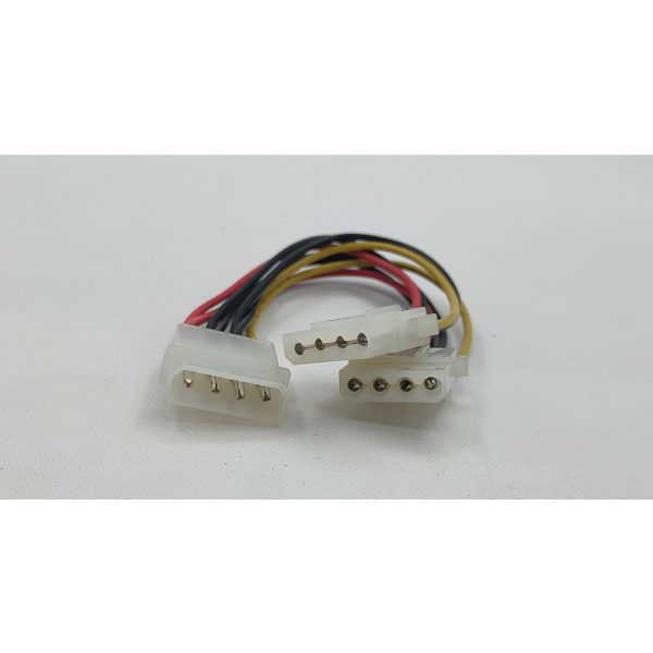Кабель IDE 4Pin(F) to 2x IDE 4Pin(M), No name, 150мм
