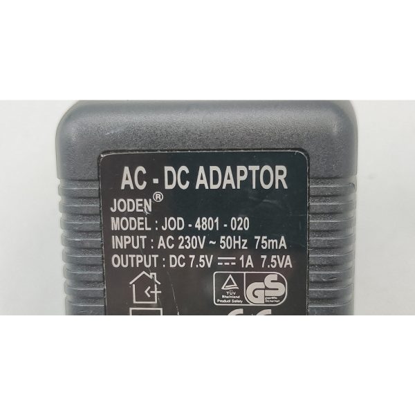 Блок питания JOD-4801-020, Joden, Ac230V, 50Hz, 75Ma