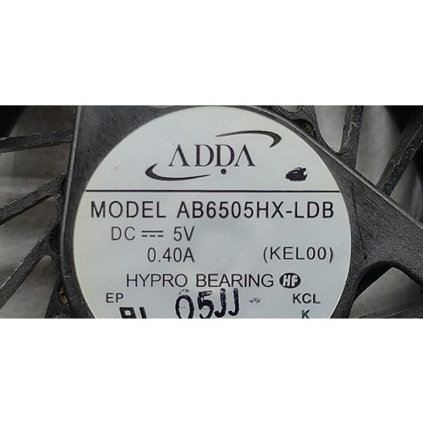 Вентилятор AB6505HX-LDB, 583266-001, Adda, HP Probook 6440b, 6445b, 6450b, 6455b, 6540b, 6545b, 6550b, 6555