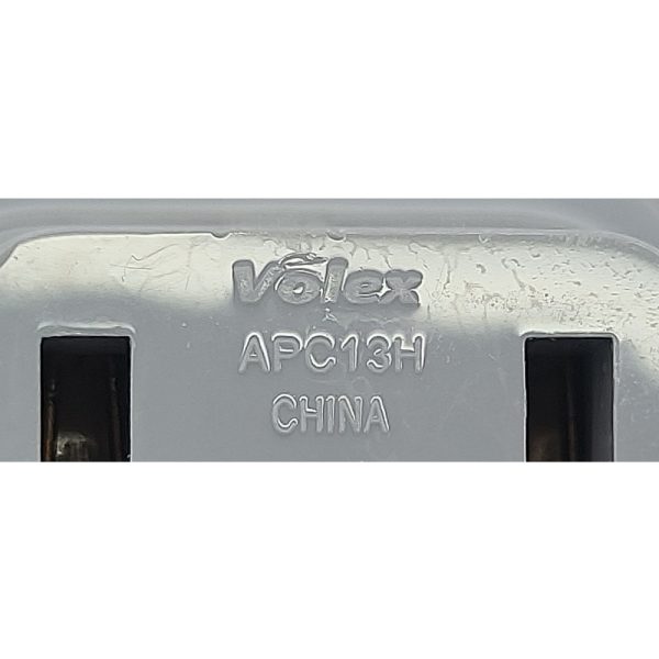 Кабель питания APC13H, аналог Apple, Volex, 1800мм