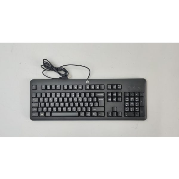 Клавиатура 672647-112, KU-1156, Dell, USB, Англо-Арабская расскладка