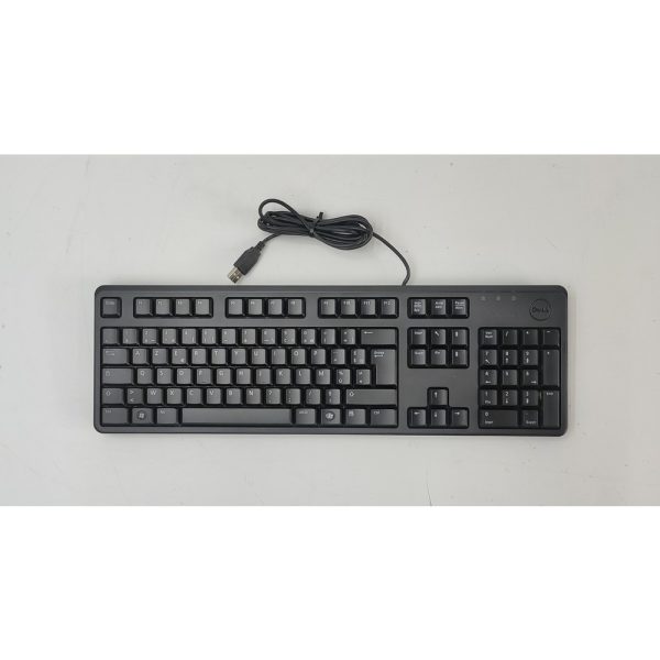 Клавиатура 04GK5K, KB212-B, Dell, USB, Англо-Французская расскладка