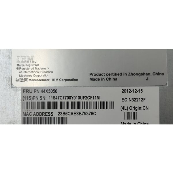 Модуль управления 47C7700, 25R5778, 44X3058, IBM eServer BladeCenter