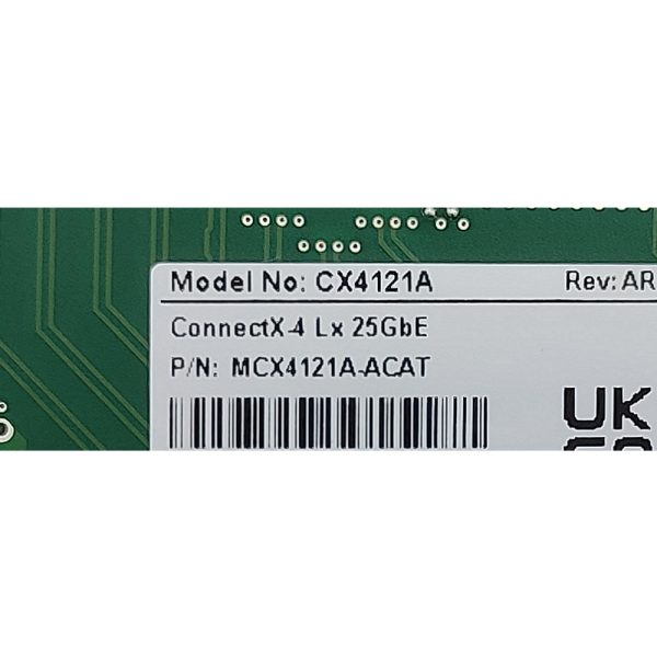 Сетевая карта CX4121A, MCX4121A-ACAT, Mellanox, 25Gb, 2 X SFP28