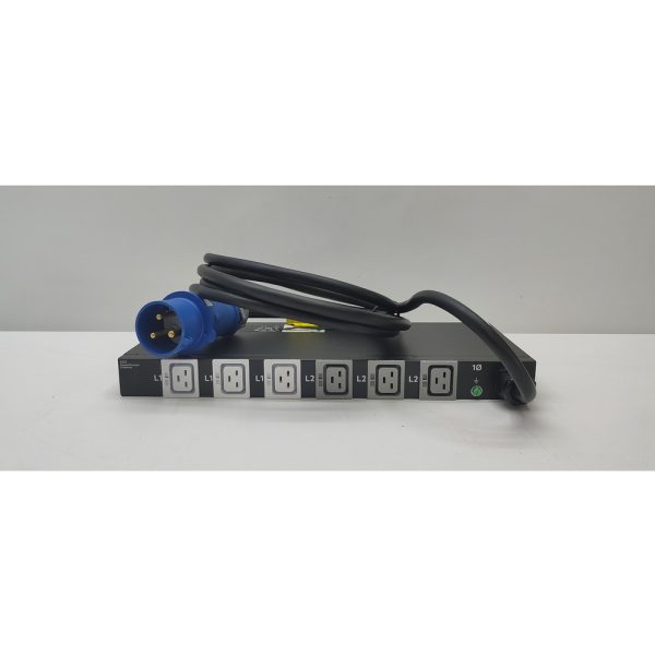 Распределитель питания 866817-013, P9Q43A, HPE, 1U, 6 x C19, 32A, 7.3kVA