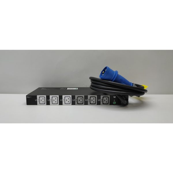 Распределитель питания 866817-013, P9Q43A, HPE, 1U, 6 x C19, 32A, 7.3kVA, без креплений