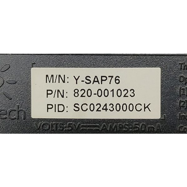 Клавиатура Deluxe 250, Y-SAP76, Logitech, PS/2