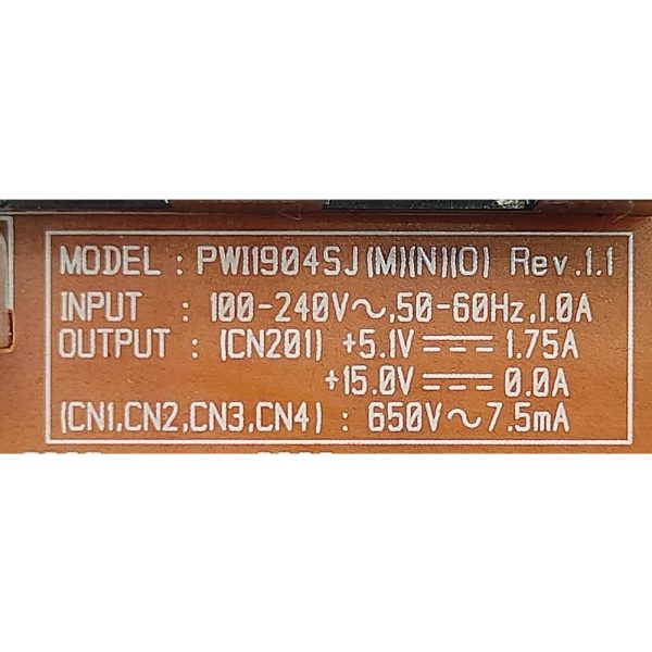 Плата питания PW1904SJ, Samsung 943NW, T190