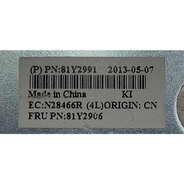 Кронштейн в полку 81Y2988, 81Y2906, 81Y2986, 81Y2991, IBM Flex System