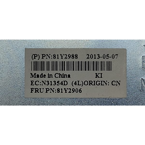 Кронштейн в полку 81Y2988, 81Y2906, 81Y2986, 81Y2991, IBM Flex System