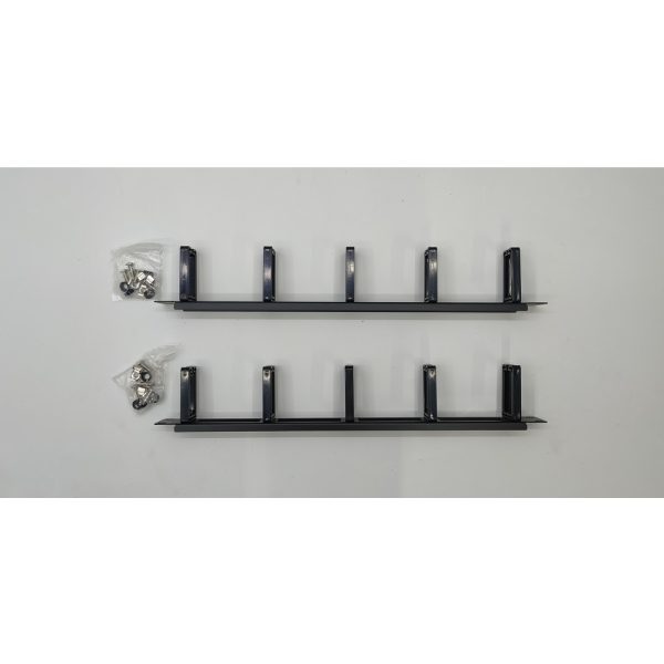Комплкт кабельных органайзеров NMC-OP530H-1U-BK-2, NIKOMAX, 2 штуки, 1U, 19"