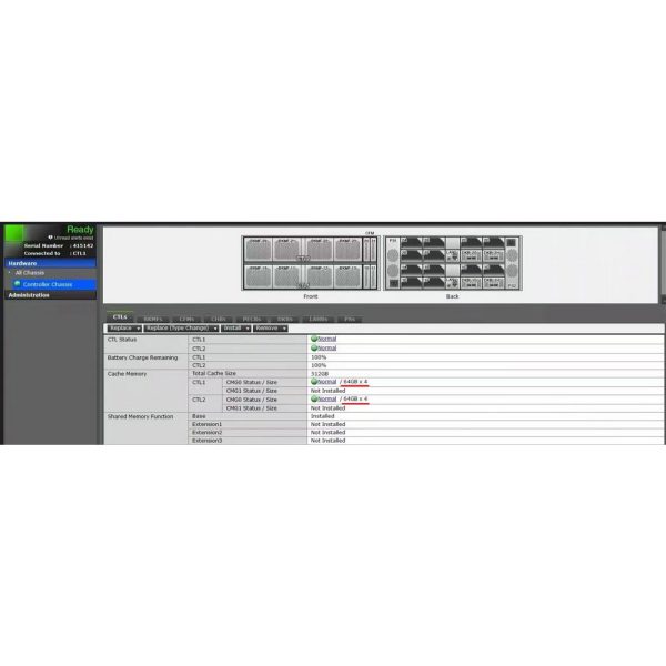 Контроллер 3292321-A, CTLM, Hitachi, Vantara VSP G700, F700