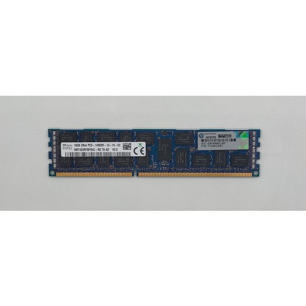 Модуль памяти HMT42GR7BFR4C-RD, 712383-081, Sk hynix, DDR3, 16Gb, 14900R, ECC, REG, DIMM