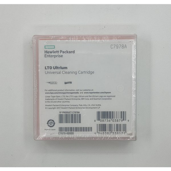 Картридж чистящий C7978A, HP, LTO-5, 3 ТБ