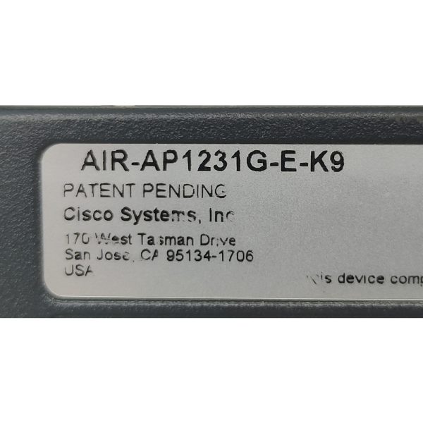 Точка доступа AIR-AP1231G-E-K9, Cisco