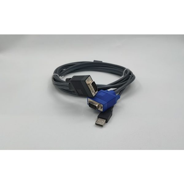 Кабель VGA to VGA + USB, 1700мм, No Name