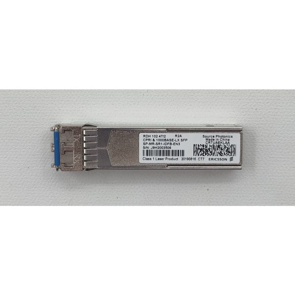 Трансивер RDH 102 47/2, SP-MR-SR1-IDFB-EN3, Ericsson, 1Gb, CPRI 1000Base-LX SFP