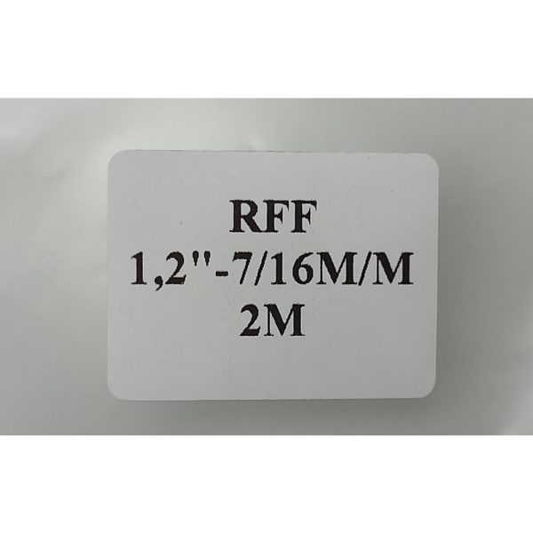 Коаксиальный кабель питания RFF 1,2"-7/16M/M 2M, Draka, 2000мм