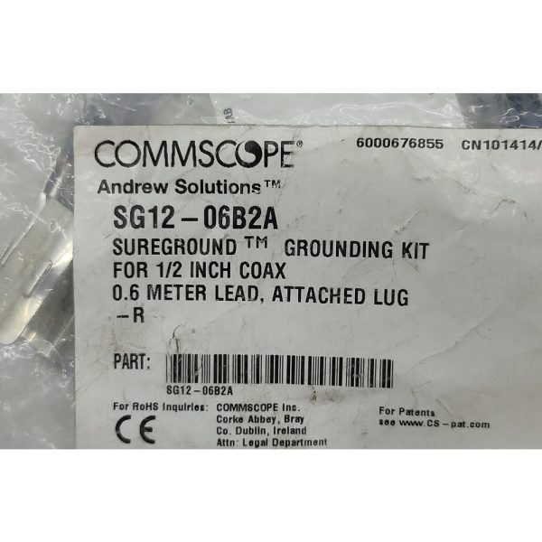 Комплект заземления SG12-06B2A, CommScope