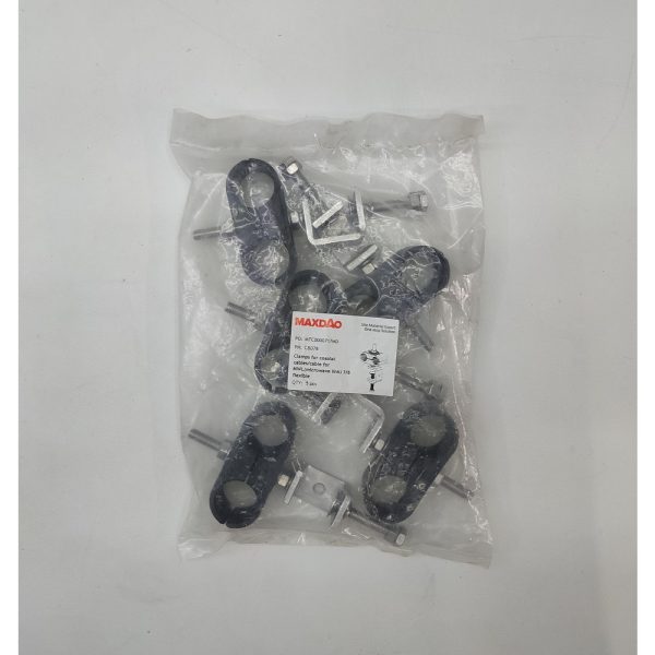 Зажим коаксиального кабеля 2×1-1/4”, MAXDAO, комплект 5 штук