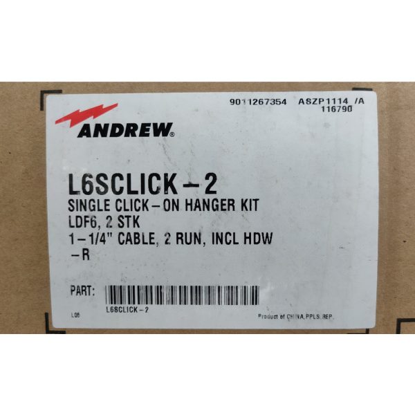Крепление на струбцине L6SCLICK, 1x1.1/4", Andrew, комплект 10 штук