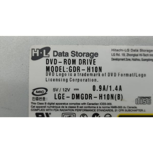 Привод DVD-ROM GDR-H10N, Hitachi-LG, SATA