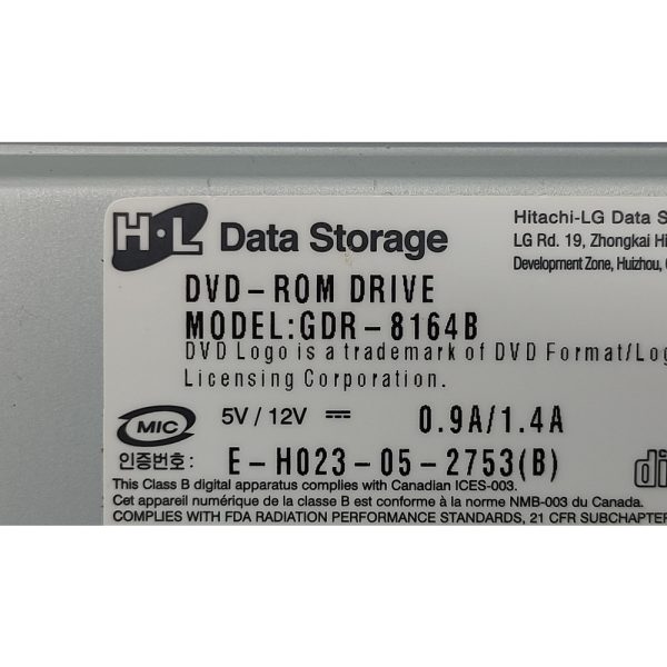 Привод DVD-ROM GDR-8164B, Hitachi-LG, IDE, ATA