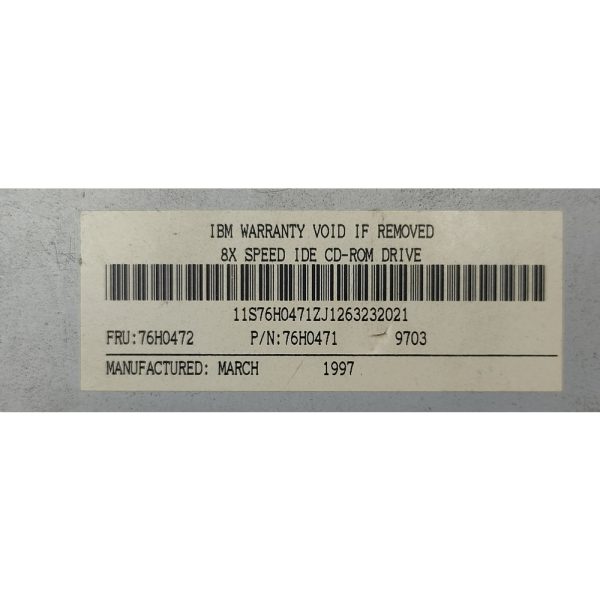 Привод CD-ROM CR-583-C, 76H0472, 76H0471, HP, IBM, IDE