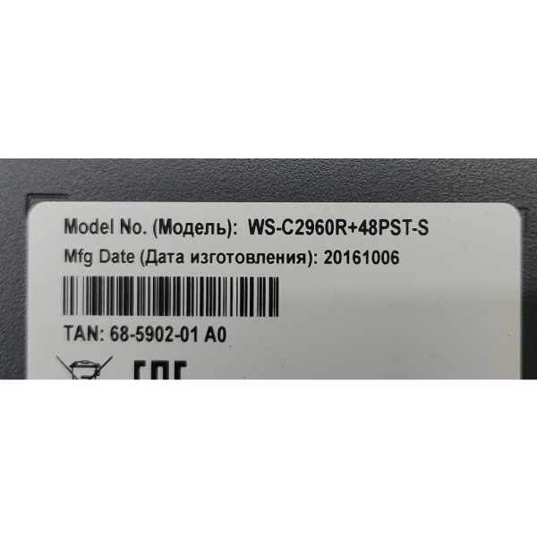 Коммутатор Cisco Catalyst WS-C2960R-48PST-S