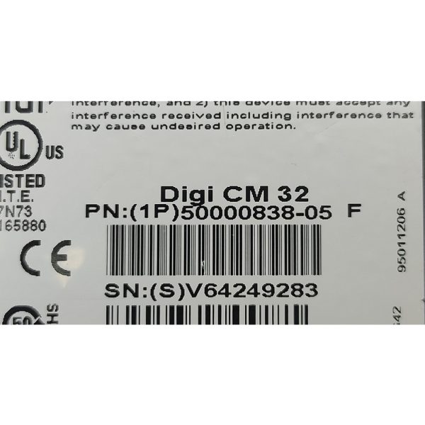 Консольный сервер Digi Cm32, 50000838-05, Digi, 32 ports RJ45