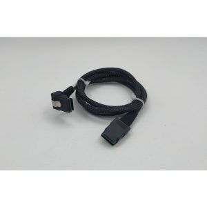 Кабель SFF-8087 to SFF-8087б No Name, 0.8M, угловой