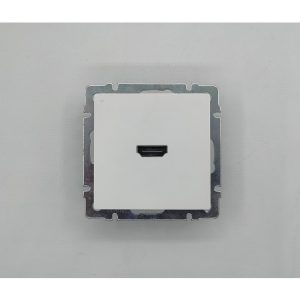 Розетка HDMI WERKEL, белая