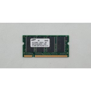 Модуль памяти M470L6424BT0-CB3, 336578-001, Samsung, DDR, 512Mb, PC-2700, NON ECC, SO-DIMM