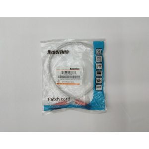 Патч-корд PC-LPM-UTP-RJ45-RJ45-C5e-0.5M-LSZH-WH, Hyperline, RJ-45 -RJ-45, 0.5 м