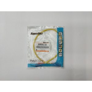 Патч-корд PC-LPM-UTP-RJ45-RJ45-C5e-0.5M-LSZH-YL, Hyperline, RJ-45 -RJ-45, 0.5 м