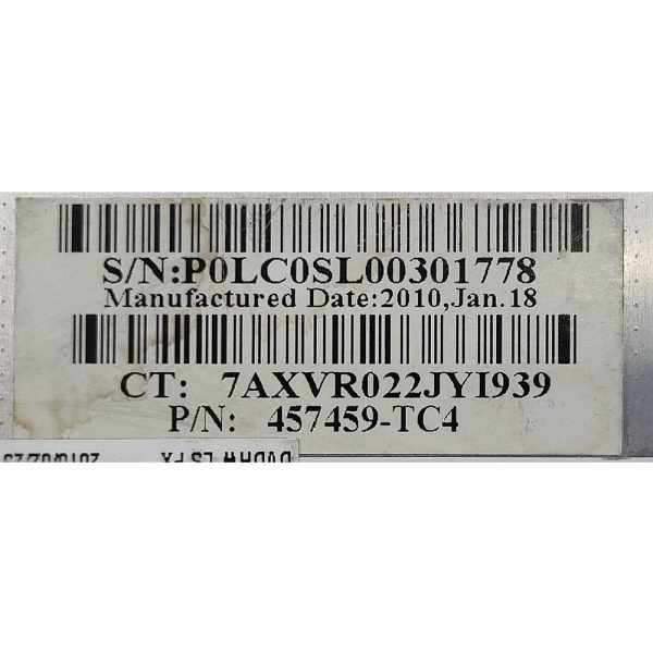 Привод DVD-RW ad-7581s, 457459-TC4, 538406-001, Sony, HP, 12.7мм, SATA