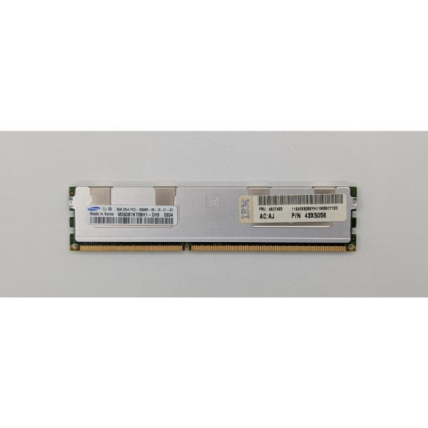 Модуль памяти M393B1K70BH1-CH9, 43X5056, 46C7453, Samsung, IBM, DDR3, 8Gb, 10600