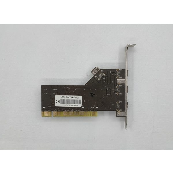 Контроллер SD-FW72874-3I, Nec, 4 (3+1) IEEE-1394(Firewire) Port, PCI