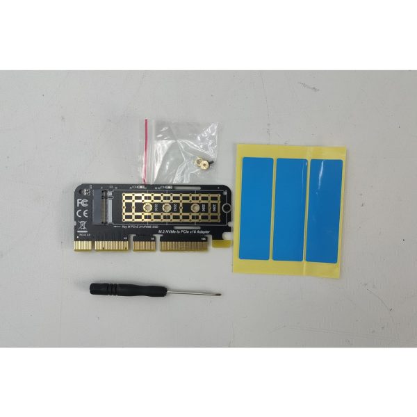 Адаптер M.2 NVMe SSD NGFF к PCIE X16