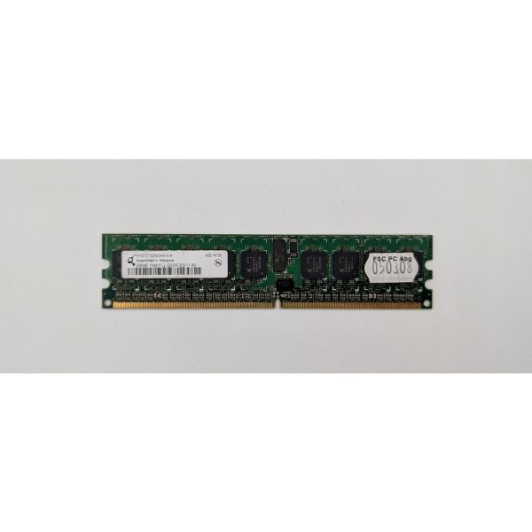 Модуль памяти HYS72T32000HR-5-A, Infineon, DDR2, 256 Мб, 3200R, REG, ECC