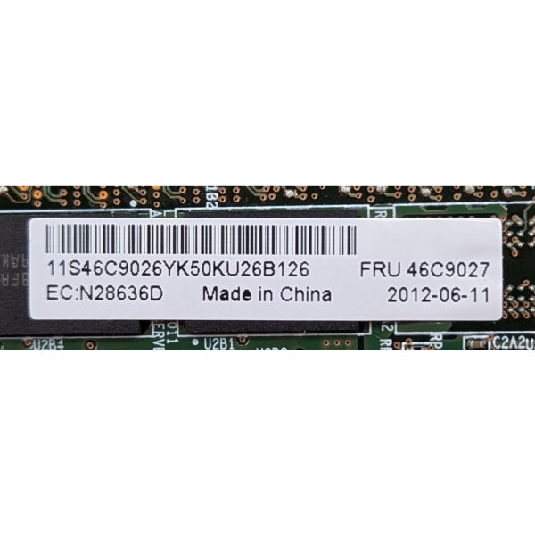 Модуль памяти 46C9027, N28636D, L3-25436-06A, IBM ServeRAID M5100, M5110, M5016, 512 Мб