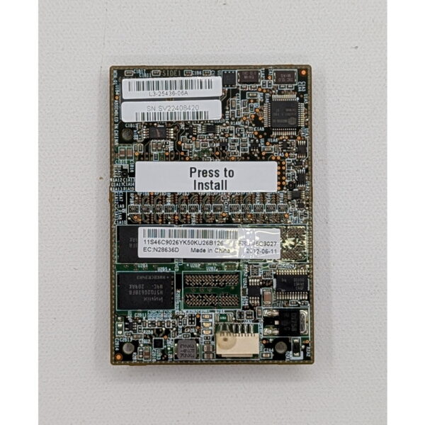 Модуль памяти 46C9027, N28636D, L3-25436-06A, IBM ServeRAID M5100, M5110, M5016, 512 Мб