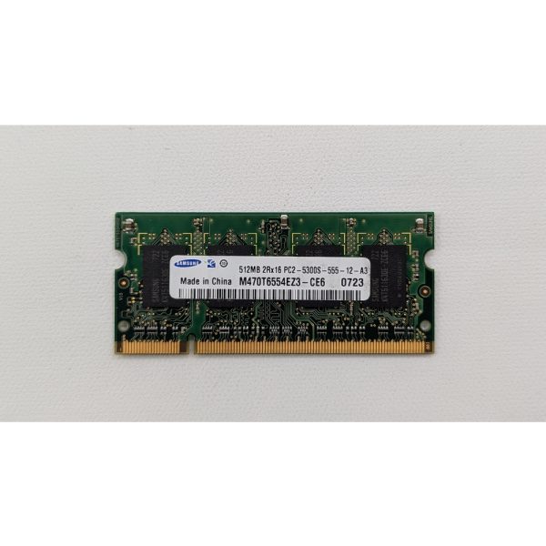 Модуль памяти M470T6554EZ3-CE6, Samsung, DDR2, 512Mb, 5300