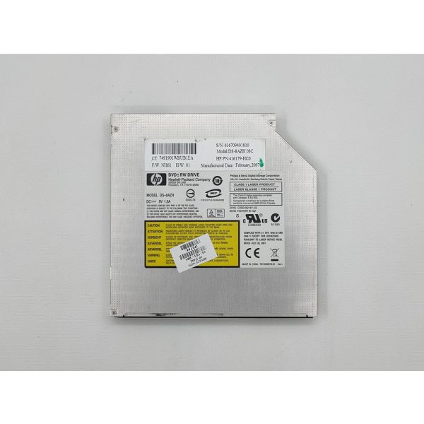 Привод DVD-RW 616709401810, ds-8azh, 416179-HC0, 441130-001, Philips, HP TX1000, TX2000, 12.7мм, IDE