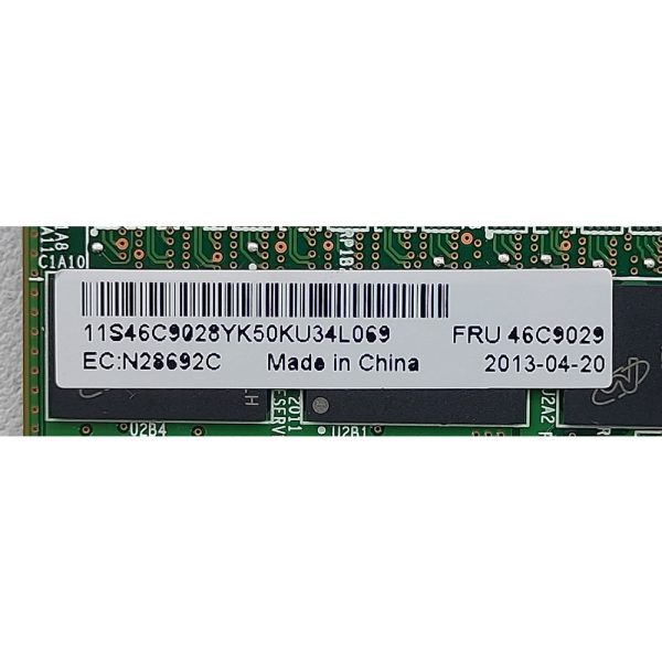 Модуль памяти 46C9029, N28692C, L3-25436-05A, IBM ServeRAID M5100, M5110E, M5120, M5110, M5016, 1 Гб