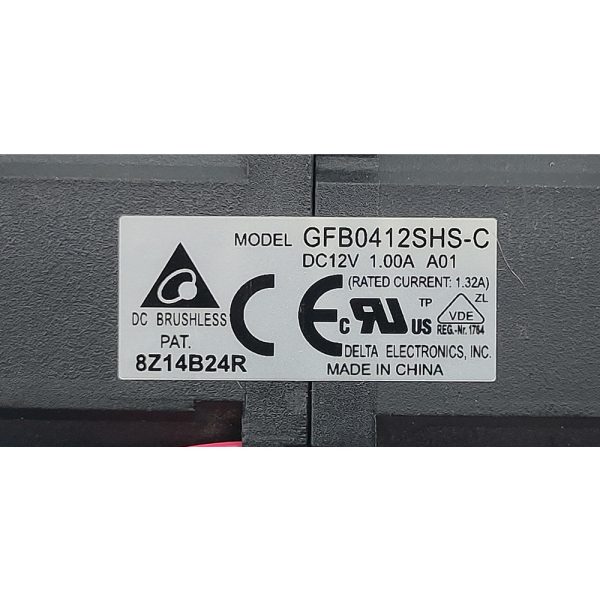 Вентилятор GFB0412SHS, FAN-0101L4, HP, SuperMicro SC809, SC816, SC819, SC808