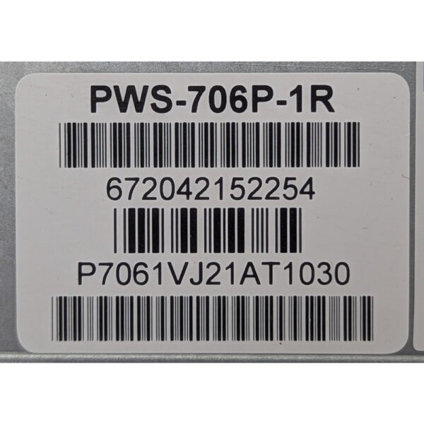 Блок питания pws-706p-1r, SuperMicro, 750 Вт