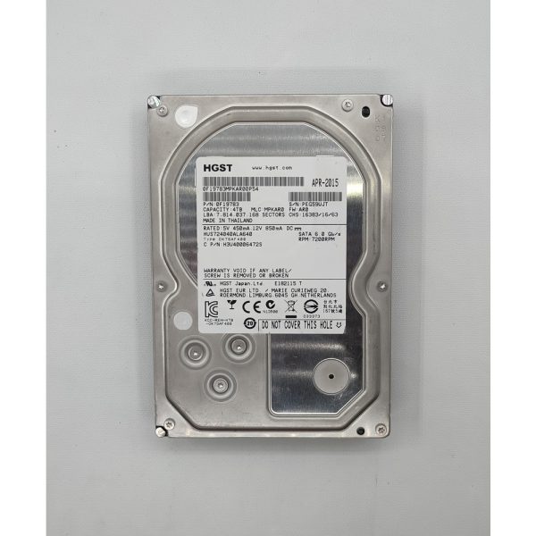 Жесткий диск HUS724040ALA640, HGST, 4 Тб, SATA, 3.5